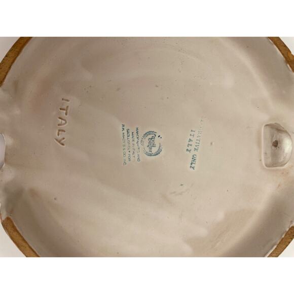 The Cellar Man and Woman Wall Ceramic Trivets Made in Italy Decor Hand Painted - Picture 6 of 10